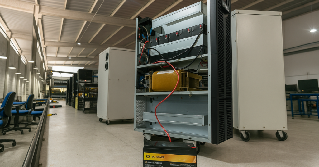 imagem de um estoque de no-breaks para ilustrar o blog “nobreak o que é”